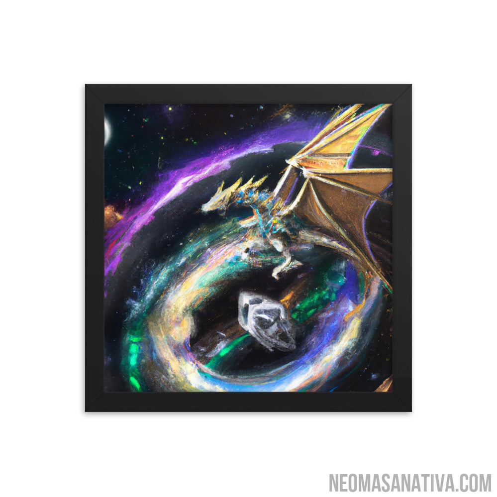 The Dragon's Odyssey Framed Photo Paper Poster