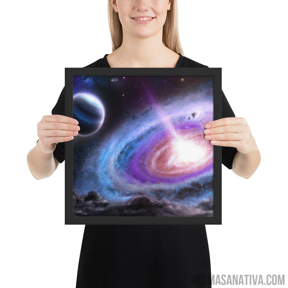 Creation Of A Cosmos Framed Photo Paper Poster