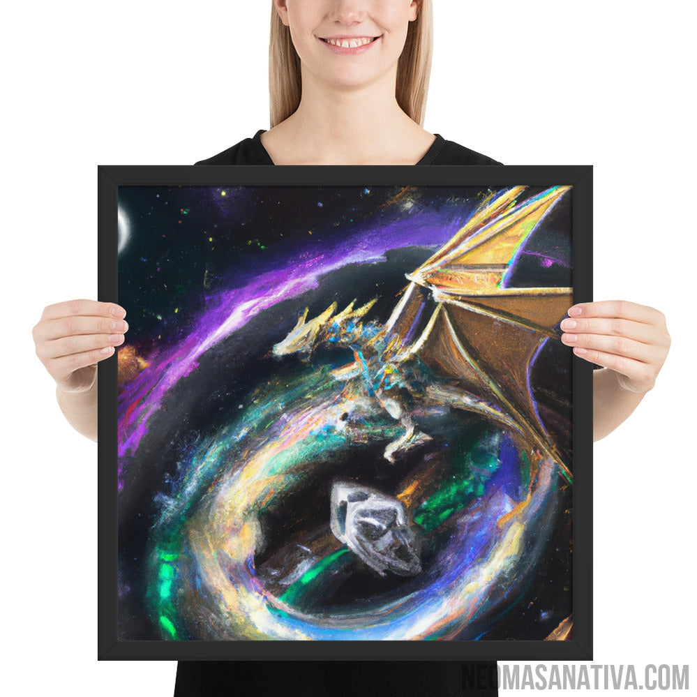 The Dragon's Odyssey Framed Photo Paper Poster