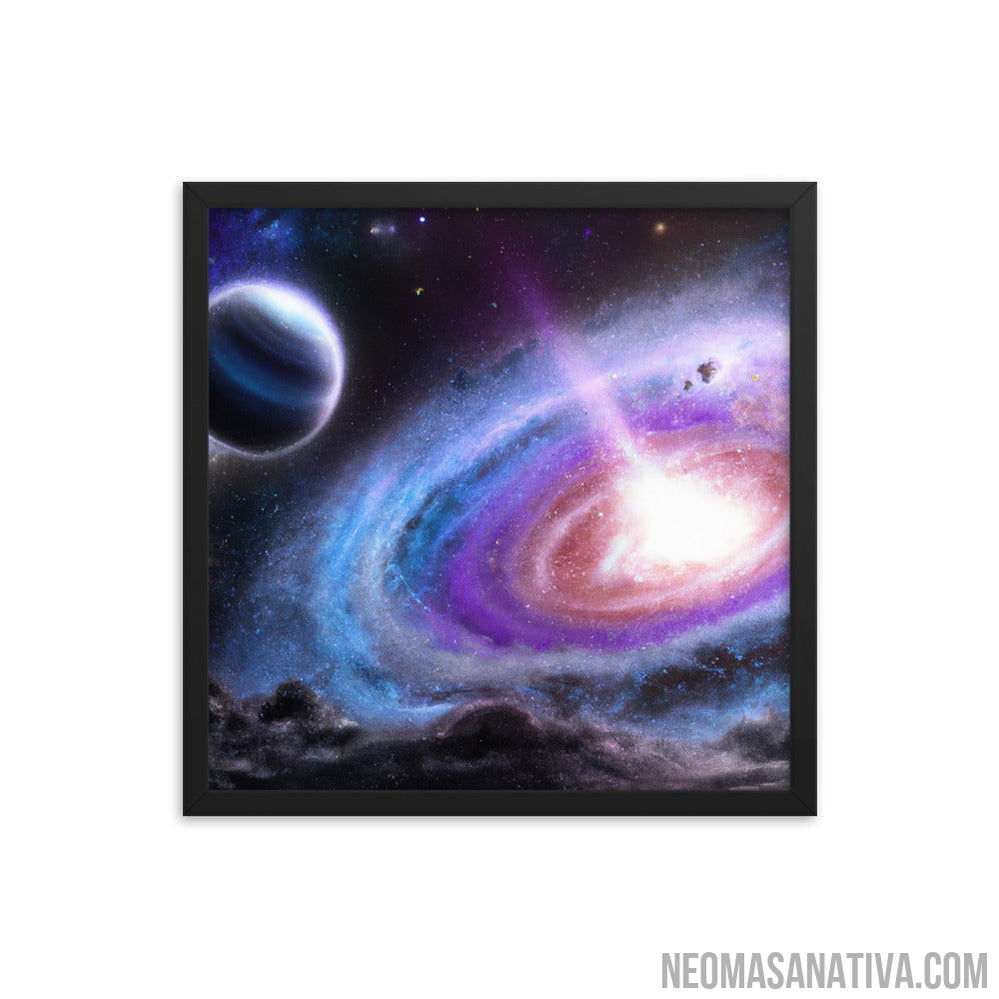 Creation Of A Cosmos Framed Photo Paper Poster